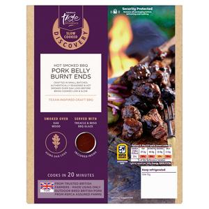 Sainsbury's Discovery 300g Hot Smoked Pork Belly Burnt Ends, Taste the Difference