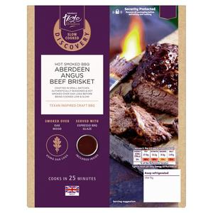 Sainsbury's Discovery 320g Slow Cooked Hot Smoked BBQ Aberdeen Angus Beef Brisket, Taste the Difference - video