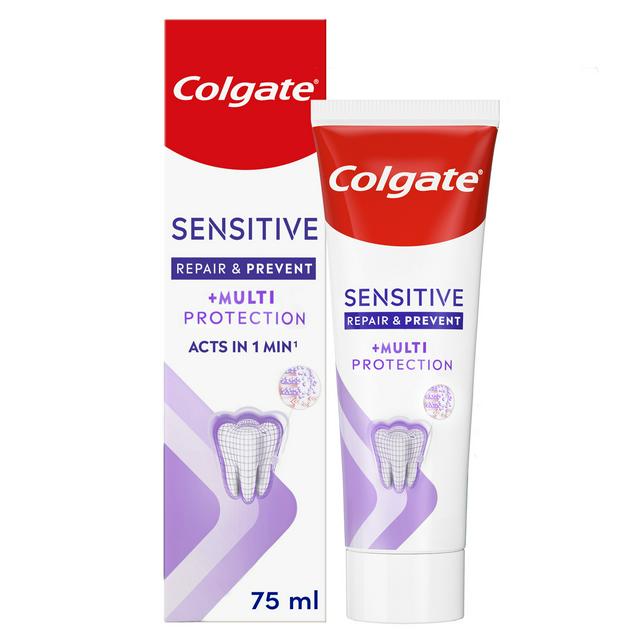 Colgate 75ml Sensitive Repair & Prevent + Multi Protection Toothpaste - gallery image 1