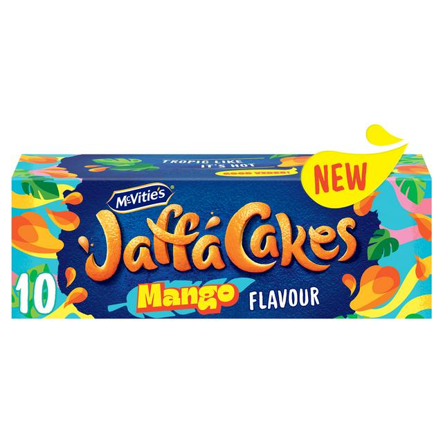 McVitie's 10 x Mango Flavour Original Chocolate Jaffa Biscuit Cakes 110g - gallery image 1