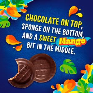 McVitie's 10 x Mango Flavour Original Chocolate Jaffa Biscuit Cakes 110g - gallery image 3