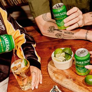 Jameson 330ml Irish Whiskey Ginger Ale & Lime Pre Mixed Drink Can - gallery image 5