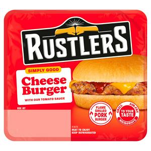 Rustlers Simply Good 111g Cheese Burger
