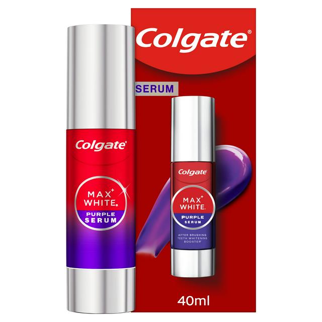 Colgate 40ml Max White Purple Teeth Whitening Serum - gallery image 1