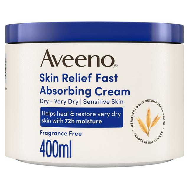 Aveeno 400ml Skin Relief Fast Absorbing Body Cream - gallery image 1