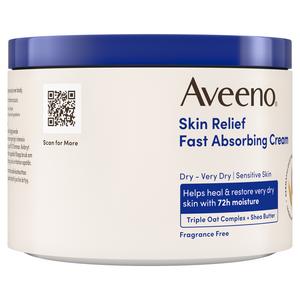 Aveeno 400ml Skin Relief Fast Absorbing Body Cream - gallery image 2