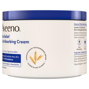 Aveeno 400ml Skin Relief Fast Absorbing Body Cream - gallery image 3