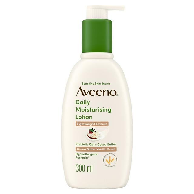 Aveeno Daily Comforting Cocoa Vanilla Moisturising Lotion 300ml - gallery image 1