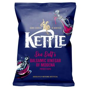 Kettle 130g Sea Salt & Balsamic Vinegar of Modena Potato Chips
