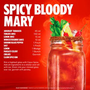 Absolut 70cl Tabasco Chili Pepper Flavoured Vodka Bottle - gallery image 3