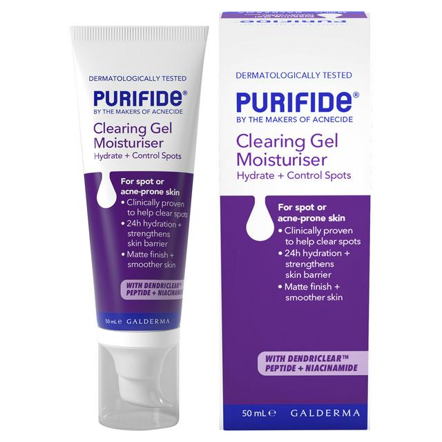 Purifide 50ml Clearing Gel Moisturiser - gallery image 1