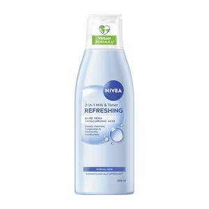 NIVEA Refreshing 2-in-1 Milk & Face Toner 200ml