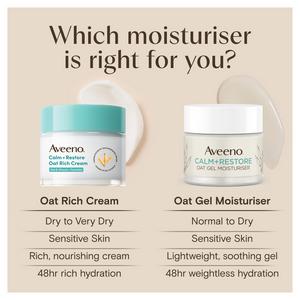 Aveeno Calm + Restore Oat Rich Cream for Dry to Very Dry Sensitive Skin 50ml - gallery image 5