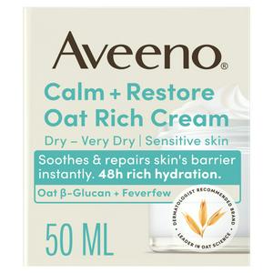 Aveeno 50ml Calm + Restore Oat Rich Cream
