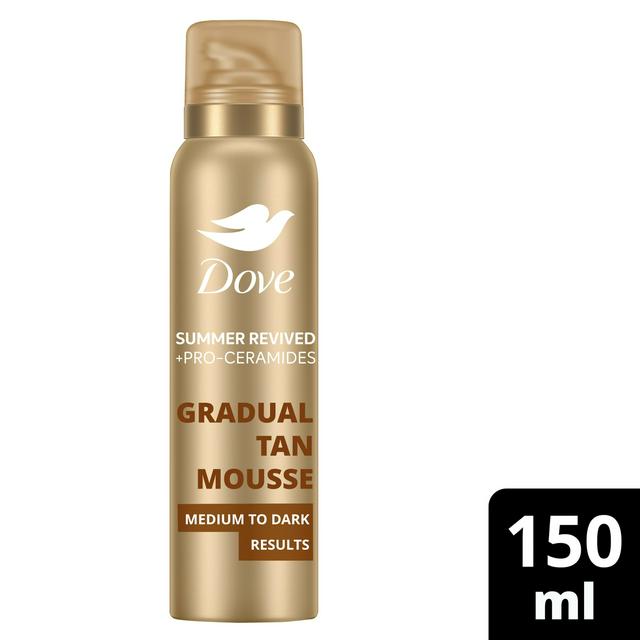 Dove Summer Revived 150ml Medium to Dark Gradual Tanning Mousse - gallery image 1