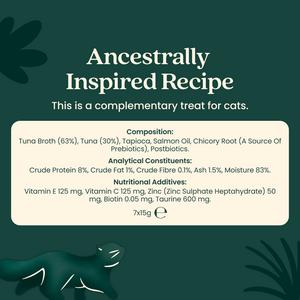 Untamed 7 x 15g Tuna Puree Lickable Cat Treats - gallery image 4