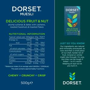 Dorset Cereals 500g Fruit & Nut Breakfast Muesli - gallery image 5