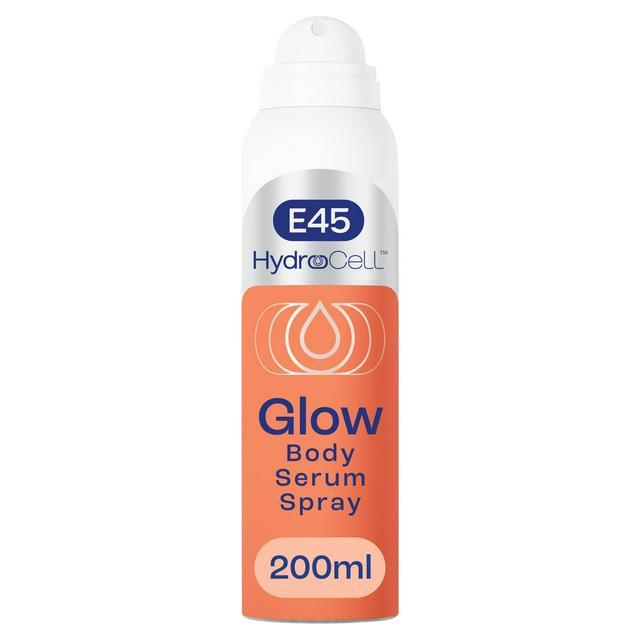 E45 HydroCell 200ml Glow Hydrating Body Lotion Serum Spray with Vitamin C + Niacinamide - gallery image 1