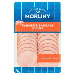 Morliny 100g Farmer's Sausage Slices