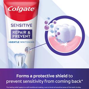 Colgate 75ml Sensitive Repair & Prevent + Gentle Whitening Toothpaste - gallery image 5