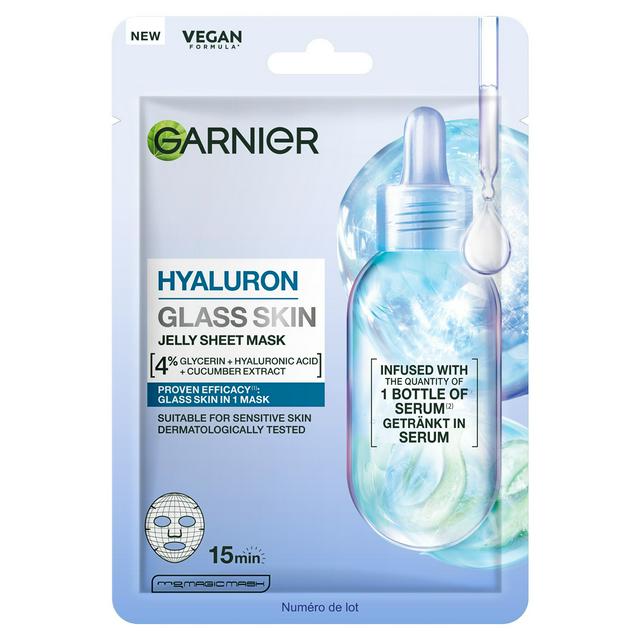Garnier Hyaluron Glass Skin Jelly Sheet Mask | Sainsbury's