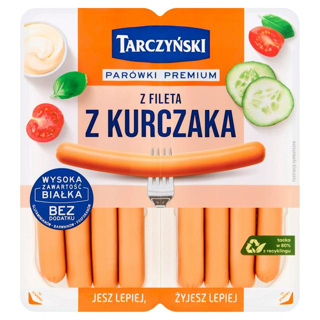 Tarczynski 2 x 90g Chicken Fillet Frankfurters - gallery image 1