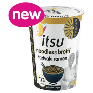 itsu 65g Instant Noodles & Broth Teriyaki Ramen