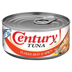 Century 180g Tuna Flakes in Hot & Spicy Sauce