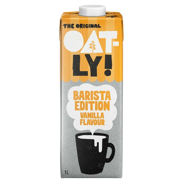 Oatly 1L Vanilla Flavour Oat Drink, Barista Edition - gallery image 1