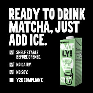 Oatly 1L Matcha Latte Longlife Oat Drink - gallery image 2