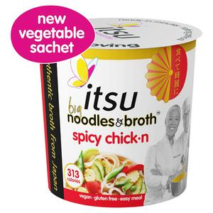 itsu 96g Big Spicy Ramen Instant Noodles & Broth Pot