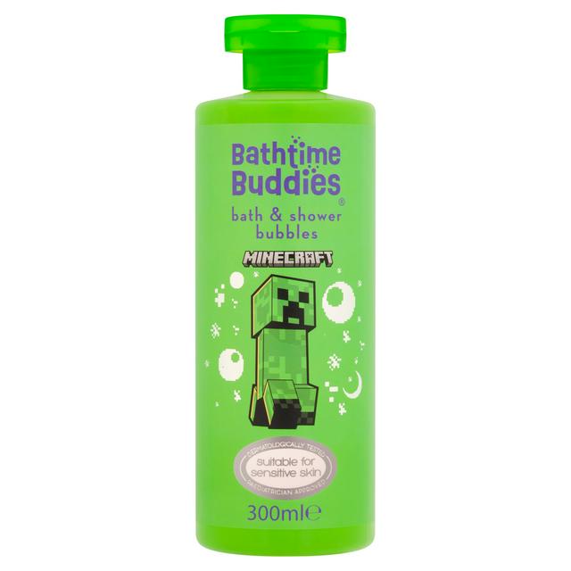 Bathtime Buddies 300ml Minecraft Bath & Shower Bubbles - gallery image 1