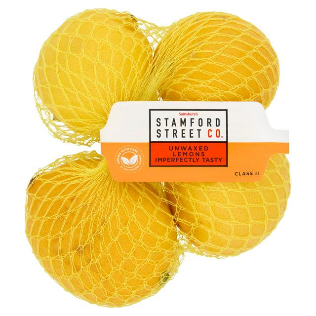 Stamford Street Co Sainsbury's Stamford Street Co. Unwaxed Lemons