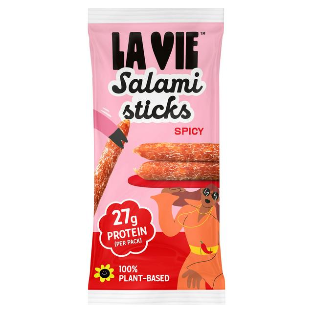 La Vie 75g Spicy Salami Sticks - gallery image 1