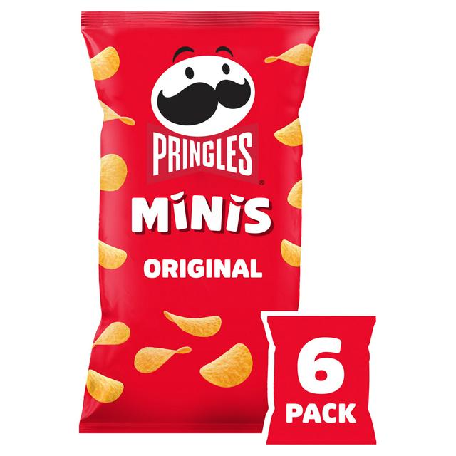 Pringles Minis 6 x 20g Original Multipack Crisps - gallery image 1