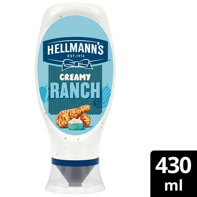 Hellmann's 430ml Creamy Ranch Mayo Sauce - gallery image 1