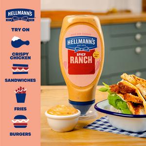 Hellmann's 430ml Spicy Ranch Mayo Sauce - gallery image 3