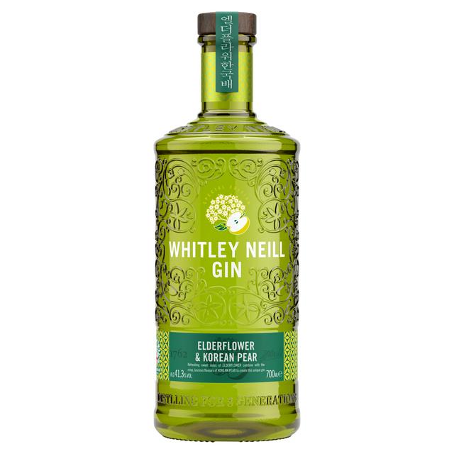 Whitley Neill 70cl Elderflower & Korean Pear Gin Bottle - gallery image 1