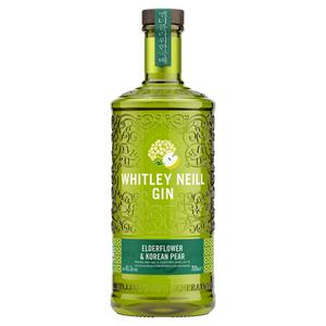 Whitley Neill 70cl Elderflower & Korean Pear Gin Bottle