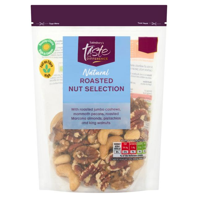 Sainsbury's 150g Roasted Nut Selection, Taste the Difference - gallery image 1
