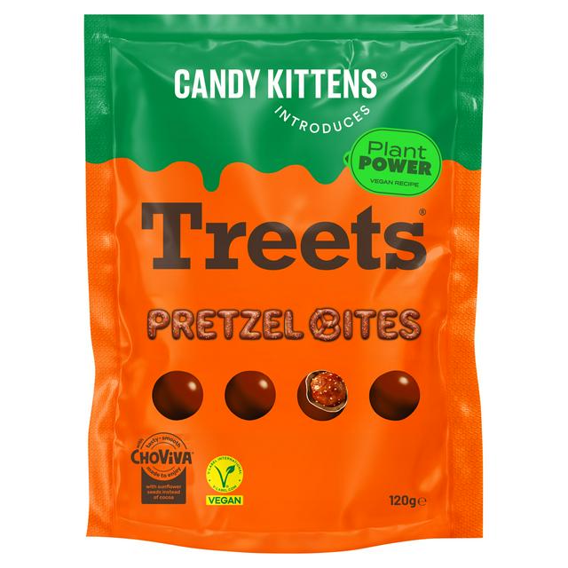 CANDY KITTENS 120g Treets Pretzel Bites Small Chocolate Pouch