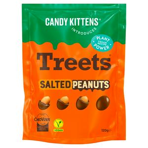 Candy Kittens 120g Treets Salted Peanuts Small Chocolate pouch