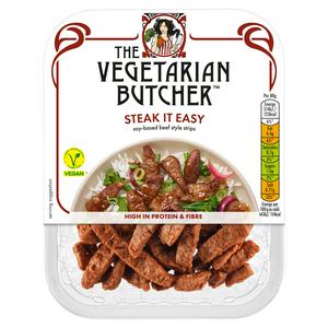 The Vegetarian Butcher 160g Steak It Easy Vegan Beef Style Strips