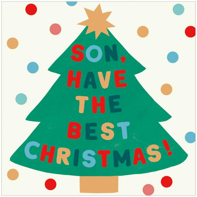 Sainsbury's Bunting Son Christmas Greeting Card - gallery image 1