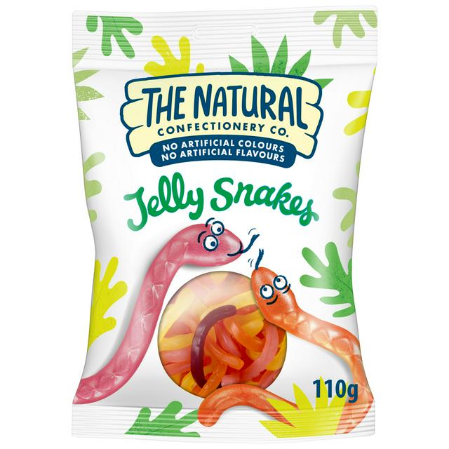 The Natural Confectionery Co. 110g Jelly Snakes Sweet - gallery image 1