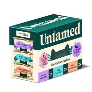 Untamed 6 x 75g Smooth Pate Selection Box Cat Food - gallery image 2