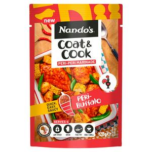 Nando's 120g Buffalo Coat & Cook Peri Peri Marinade Sauce