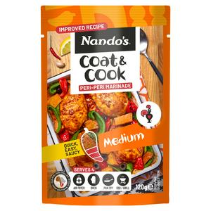 Nando's 120g Medium Coat & Cook Peri Peri Marinade Sauce