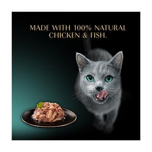 Sheba Filets 6 x Poultry & Fish in Gravy Adult Wet Cat Food Tray 60g - gallery image 3