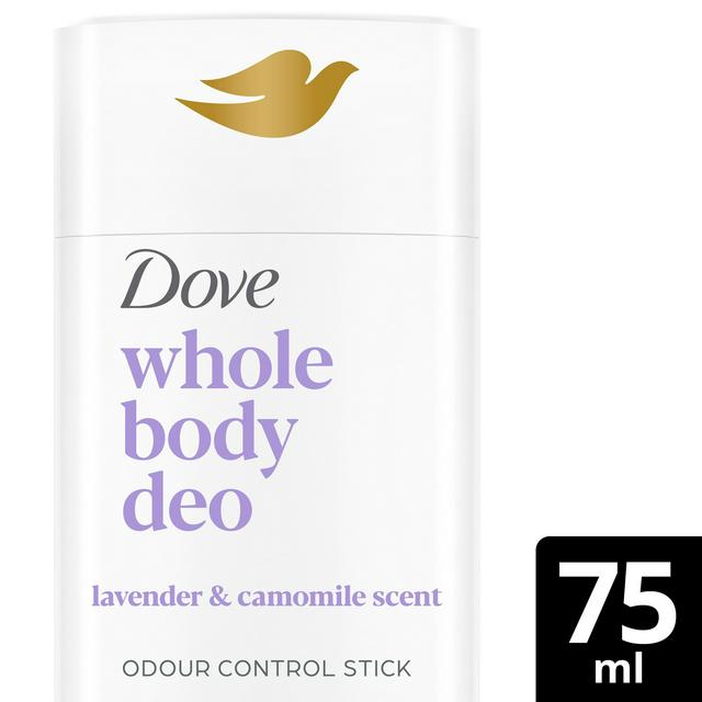 Dove 75ml Lavender & Camomile Whole Body Stick Deodorant - gallery image 1